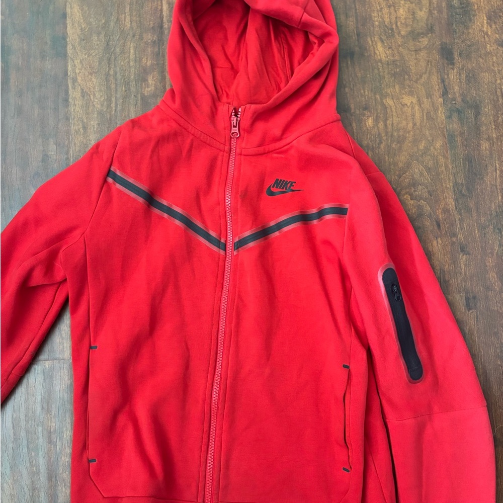 Nike Red and Black Jacket